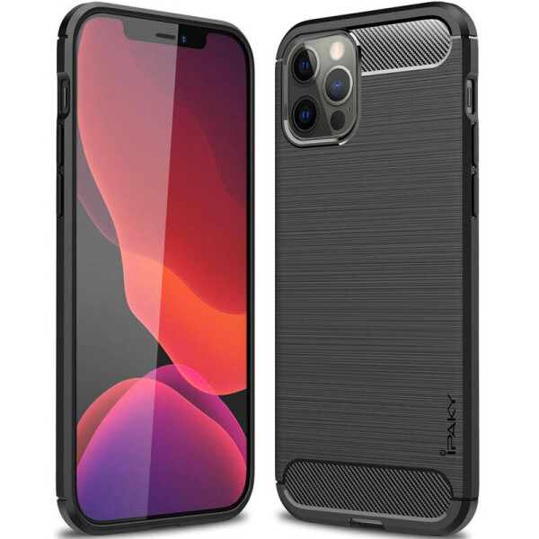 

TPU чехол iPaky Slim Series для Apple iPhone 12 Pro Max (6.7") Черный (8863055)