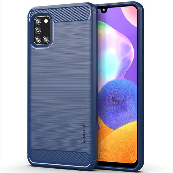 

TPU чехол iPaky Slim Series для Samsung Galaxy A31 Синий (4452456)