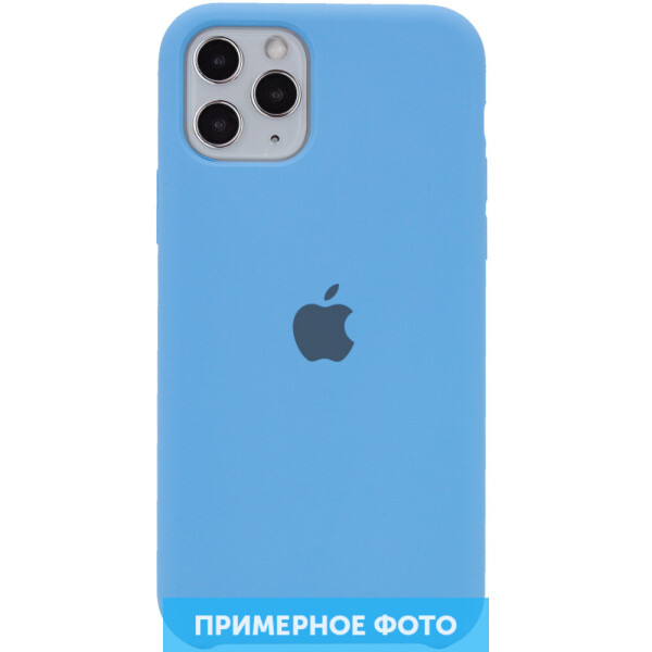 

Чехол Silicone Case (AA) для Apple iPhone SE (2020) Голубой / Cornflower (5846652)
