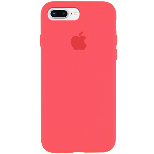 

Чехол Silicone Case Full Protective (AA) для Apple iPhone 7 plus / 8 plus (5.5") Арбузный / Watermelon red (620242)