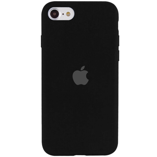 

Чехол Silicone Case Full Protective (AA) для Apple iPhone SE (2020) Черный / Black (6678787)