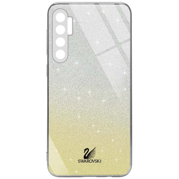 

TPU+Glass чехол Swarovski Full Camera для Xiaomi Mi Note 10 Lite Золотой (1585118)