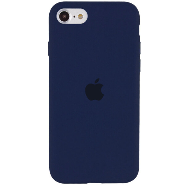 

Чехол Silicone Case Full Protective (AA) для Apple iPhone SE (2020) Темный Синий / Midnight Blue (5808553)