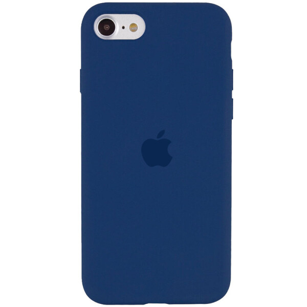

Чехол Silicone Case Full Protective (AA) для Apple iPhone SE (2020) Синий / Navy Blue (8463253)