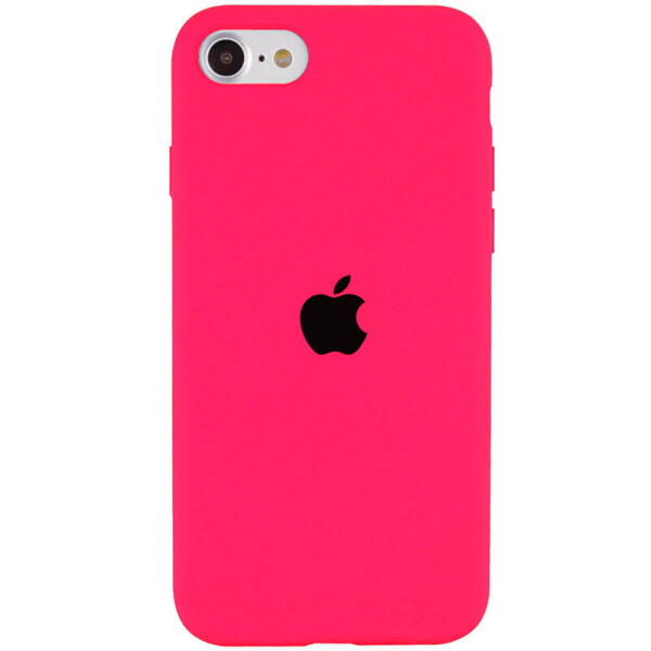 

Чехол Silicone Case Full Protective (AA) для Apple iPhone SE (2020) Розовый / Barbie pink (7255832)