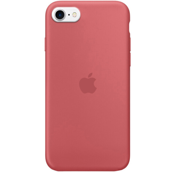 

Чехол Silicone Case Full Protective (AA) для Apple iPhone SE (2020) Красный / Camellia (2180306)