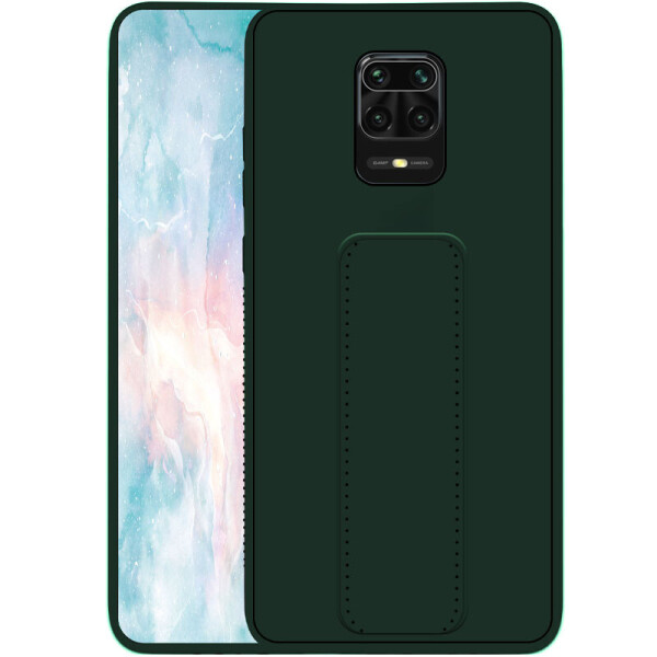 

Силиконовый чехол Hand holder для Xiaomi Redmi Note 9s / Note 9 Pro / Note 9 Pro Max Dark green (7847016)