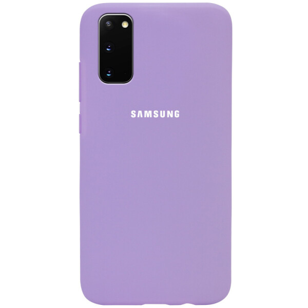 

Чехол Silicone Cover Full Protective (AA) для Samsung Galaxy S20 Сиреневый / Dasheen (9490907)