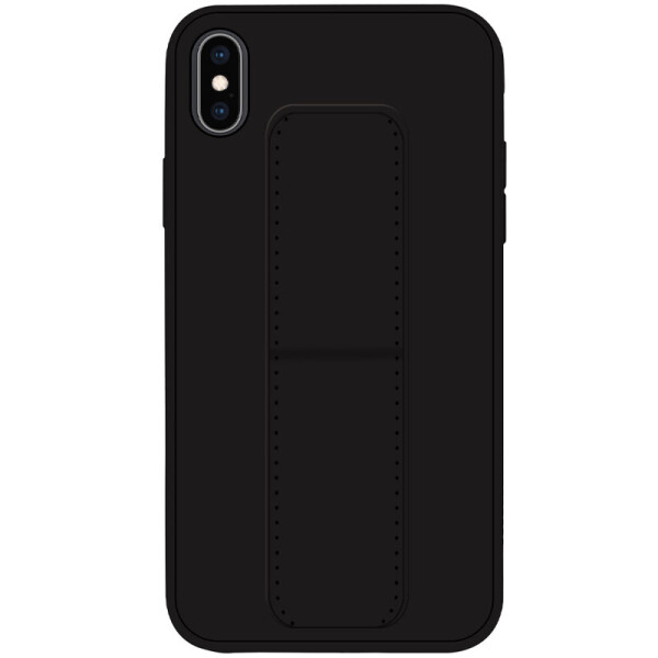 

Силиконовый чехол Hand holder для Apple iPhone X / XS (5.8") Black (4531748)