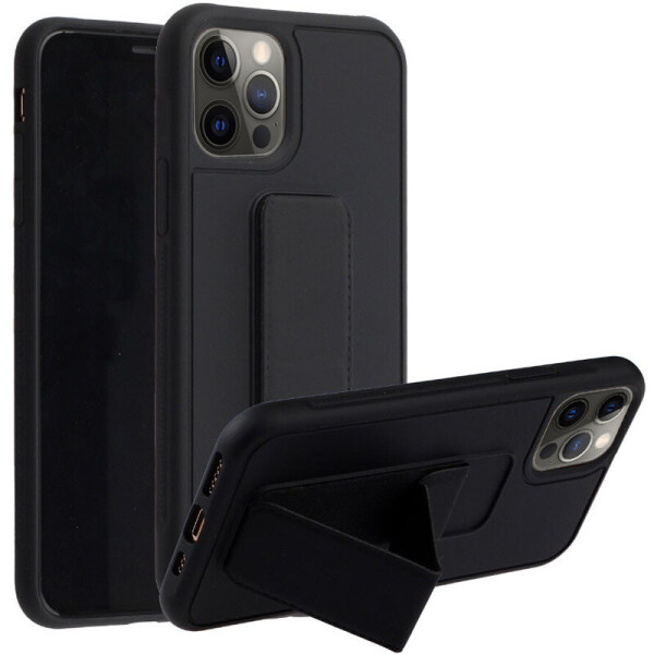 

Силиконовый чехол Hand holder для Apple iPhone 12 Pro / 12 (6.1") Black (8716669)