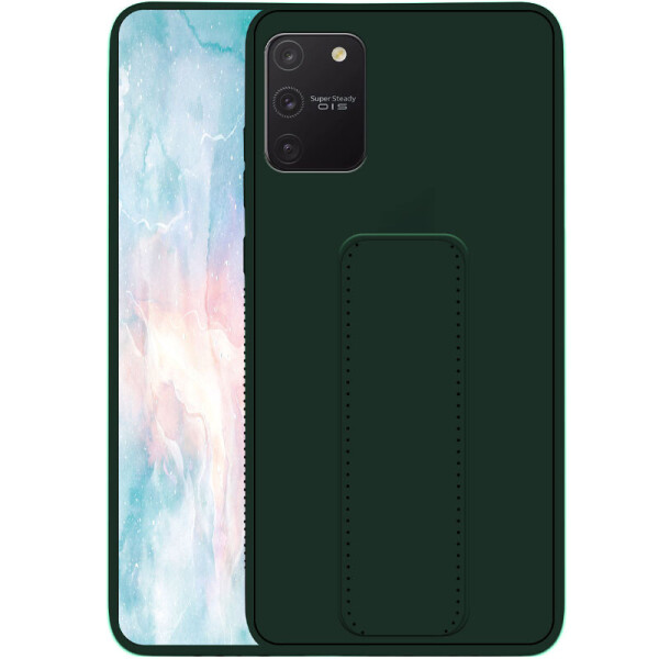 

Силиконовый чехол Hand holder для Samsung Galaxy S10 Lite Dark green (2521642)
