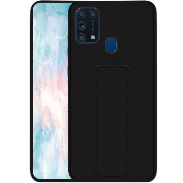 

Силиконовый чехол Hand holder для Samsung Galaxy M31 Black (3754397)