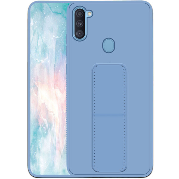 

Силиконовый чехол Hand holder для Samsung Galaxy A11 / M11 Light blue (4271142)