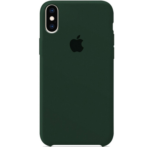 

Чехол Silicone Case (AA) для Apple iPhone XS Max (6.5") Зеленый / Forest green (3570927)