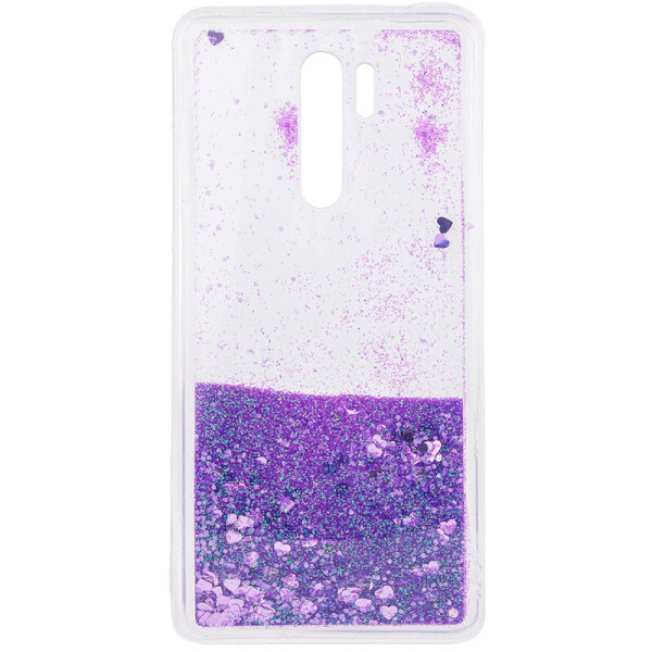 

TPU чехол Liquid hearts для Xiaomi Redmi 9 Фиолетовый (411748)