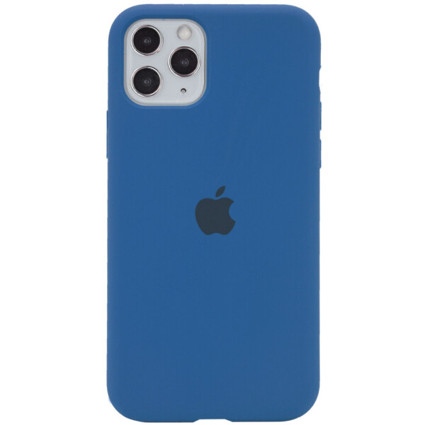 

Чехол Silicone Case Full Protective (AA) для Apple iPhone 11 Pro (5.8") Синий / Navy Blue (8067052)