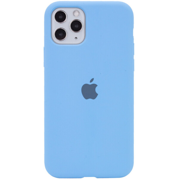 

Чехол Silicone Case Full Protective (AA) для Apple iPhone 11 Pro (5.8") Голубой / Cornflower (7232250)