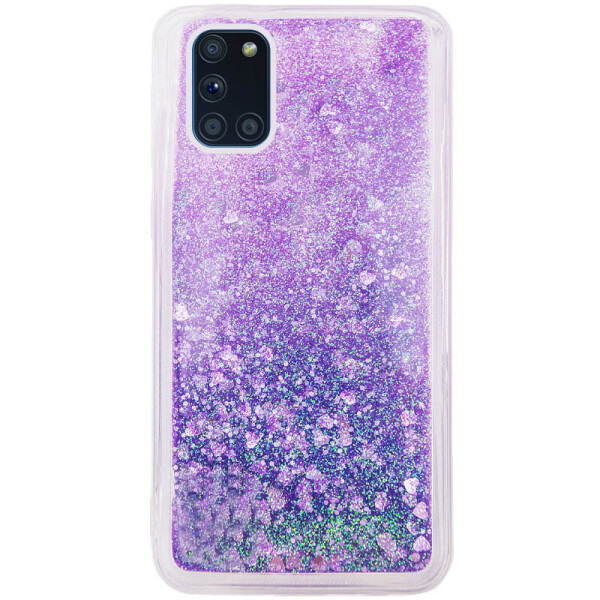 

TPU чехол Liquid hearts для Samsung Galaxy A31 Фиолетовый (6934457)