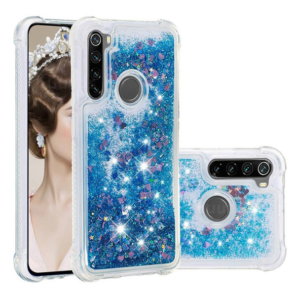 

TPU чехол Liquid hearts для Xiaomi Redmi Note 8 Бирюзовый (7104312)