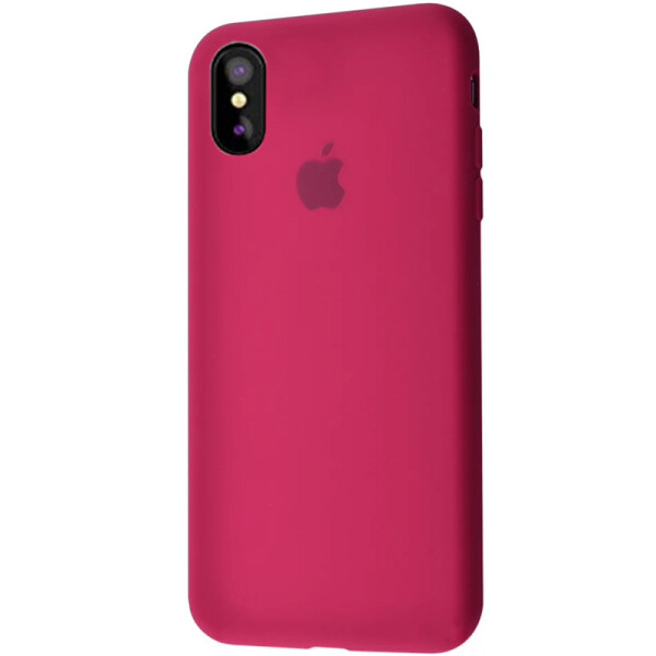 

Чехол Silicone case (A) (с закрытым низом) для Apple iPhone XS Max (6.5) Красный / Dragon Fruit (116426)