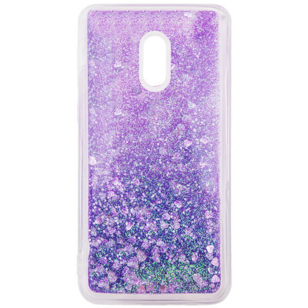 

TPU чехол Liquid hearts для Xiaomi Redmi 8a Фиолетовый (3672176)
