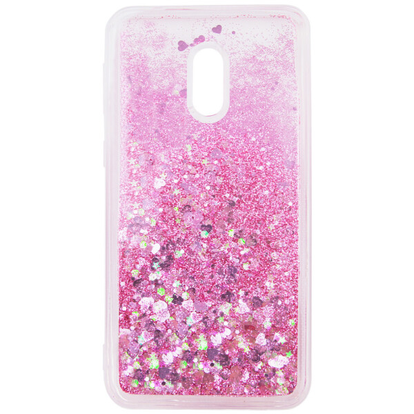 

TPU чехол Liquid hearts для Xiaomi Redmi 8a Розовый (3754983)