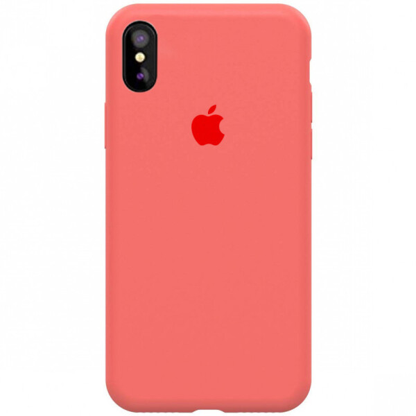 

Чехол Silicone case (A) (с закрытым низом) для Apple iPhone XS Max (6.5) Розовый / Cotton Candy (116430)