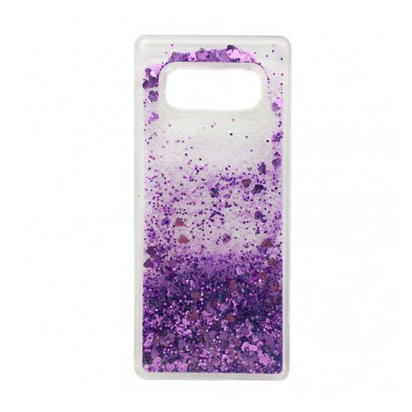 

TPU чехол Liquid hearts для Samsung Galaxy S10 Фиолетовый (3099192)