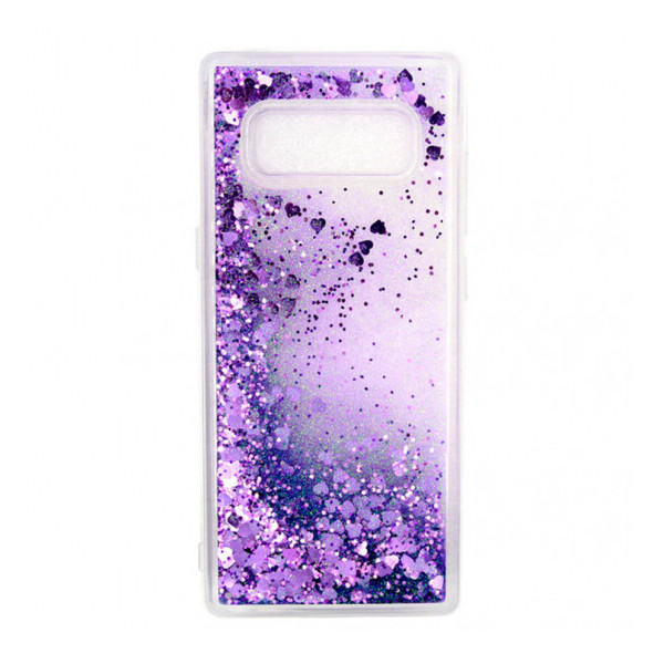

TPU чехол Liquid hearts для Samsung G955 Galaxy S8 Plus Фиолетовый (1858724)