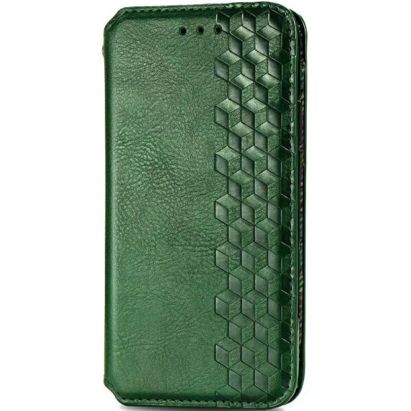 

Кожаный чехол книжка GETMAN Cubic (PU) для Xiaomi Redmi 9C Зеленый (2672166)