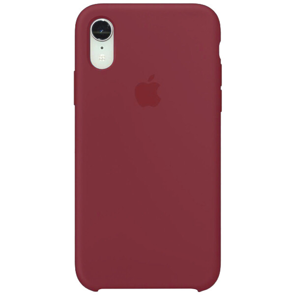 

Чехол Silicone Case (AA) для Apple iPhone XR (6.1") Бордовый / Maroon (2218975)