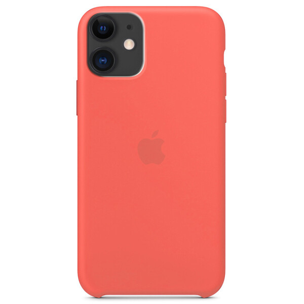 

Чехол Silicone case (A) для Apple iPhone 11 (6.1) Розовый / Living coral (112936)
