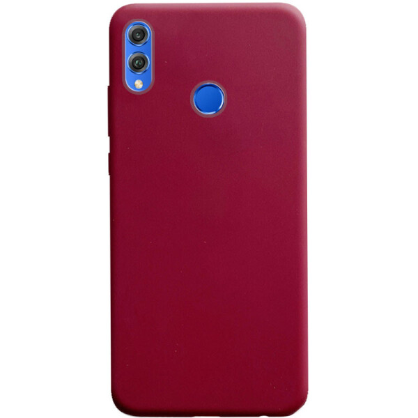 

Силиконовый чехол Candy для Huawei Honor 8X Бордовый (4713662)