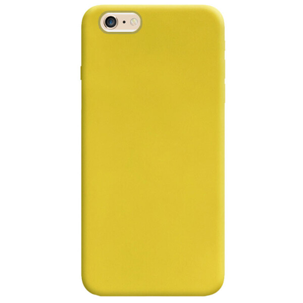 

Силиконовый чехол Candy для Apple iPhone 6/6s plus (5.5") Желтый (7526518)