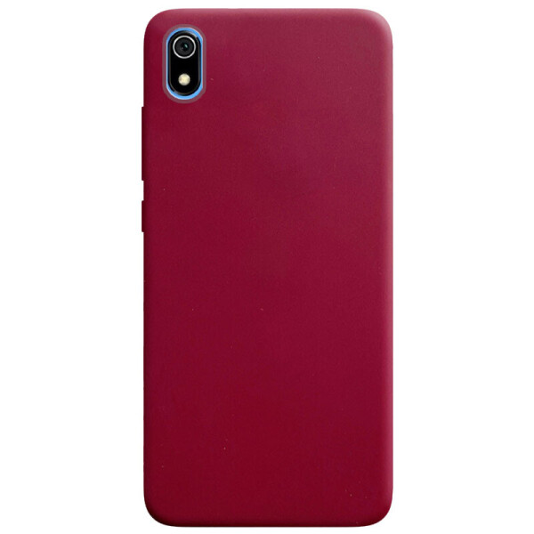 

Силиконовый чехол Candy для Xiaomi Redmi 7A Бордовый (5489871)