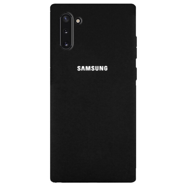 

Чехол Silicone Cover Full Protective (AA) для Samsung Galaxy Note 10 Plus Черный / Black (236090)