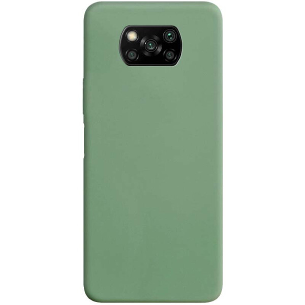 

Силиконовый чехол Candy для Xiaomi Poco X3 NFC Фисташковый (815386)