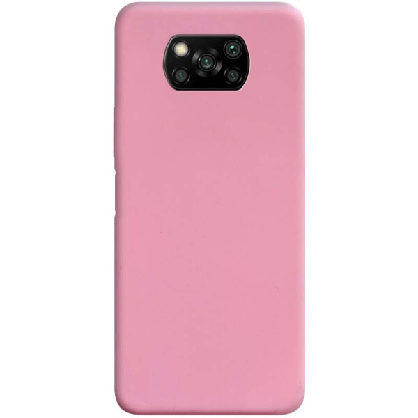 

Силиконовый чехол Candy для Xiaomi Poco X3 NFC Розовый (7652173)