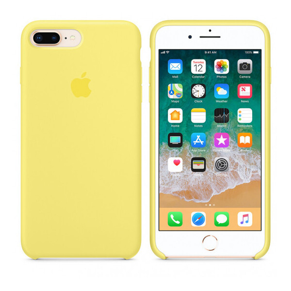 

Чехол Silicone Case (AA) для Apple iPhone 7 plus / 8 plus (5.5") Желтый / Yellow (6026052)