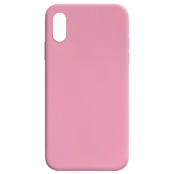 

Силиконовый чехол Candy для Apple iPhone XR (6.1") Розовый (7597526)