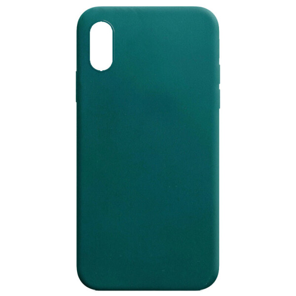 

Силиконовый чехол Candy для Apple iPhone XR (6.1") Зеленый / Forest green (3107047)