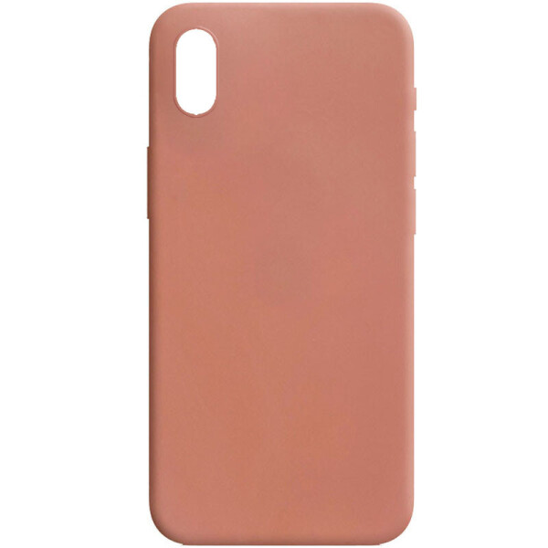 

Силиконовый чехол Candy для Apple iPhone XR (6.1") Rose Gold (250931)