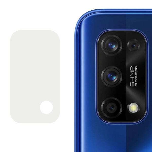 

Гибкое защитное стекло 0.18mm на камеру (тех.пак) для Realme 7 Pro Прозрачный (4176234)