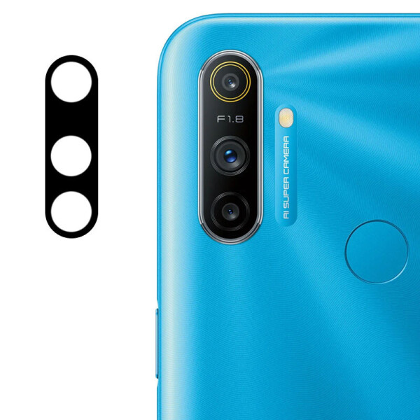 

Гибкое защитное стекло 0.18mm на камеру (тех.пак) для Realme C3 Черный (3348886)