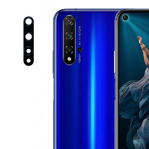 

Гибкое ультратонкое стекло Epic на камеру для Huawei Honor 20 / Nova 5T Черный (6274367)