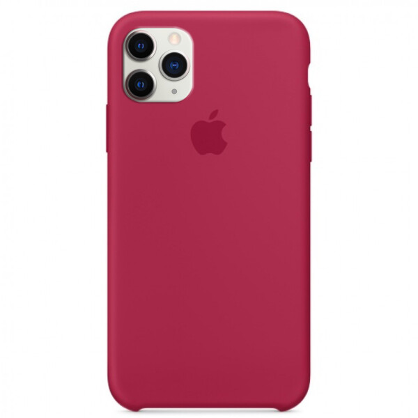 

Чехол Silicone case (A) для Apple iPhone 11 Pro (5.8) Розовый / Rose red (114743)