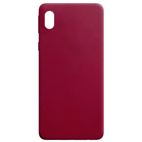 

Силиконовый чехол Candy для Samsung Galaxy M01 Core / A01 Core Бордовый (3854317)