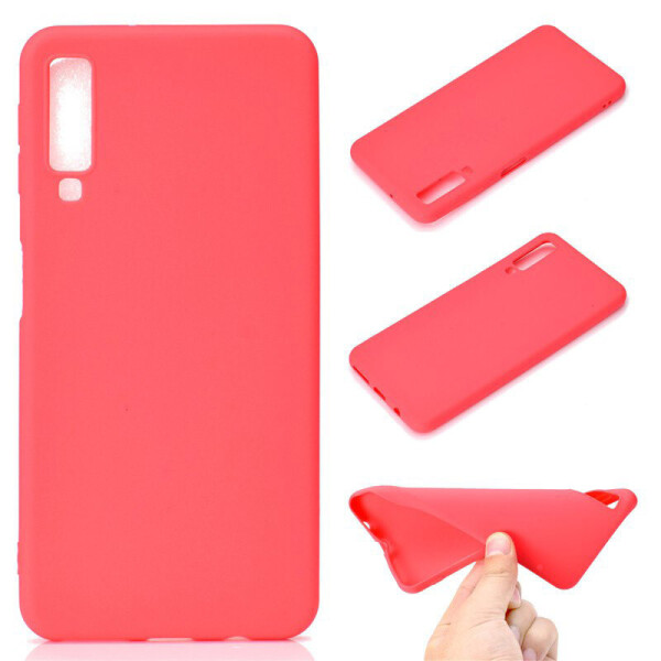 

Силиконовый чехол Candy для Samsung A750 Galaxy A7 (2018) Красный (7733120)