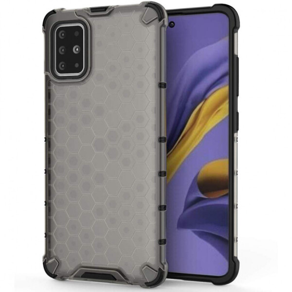 

Ударопрочный чехол Honeycomb для Samsung Galaxy A71 Черный (5268054)