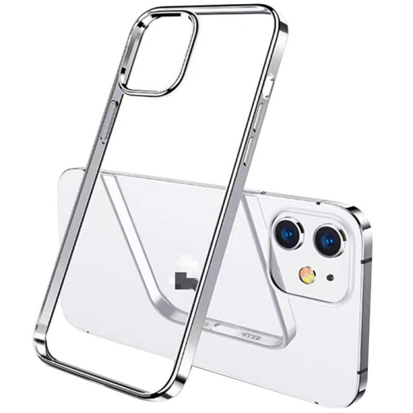 

TPU чехол G-Case Shiny Series для Apple iPhone 12 mini (5.4") Серебряный (7966867)